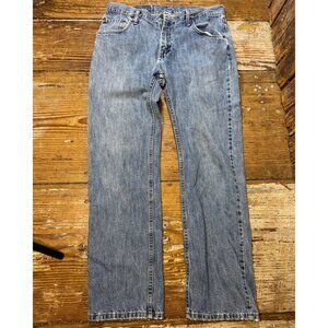 Wrangler 854 Straight Fit Jeans 32x30 Blue Denim
